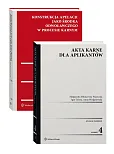 PAKIET: Akta karne dla aplikantów + Konstrukcja apelacji jako środka odwoławczego w procesie karnym PAKIET: Akta karne dla aplikantów + Konstrukcja apelacji jako środka odwoławczego w procesie karnym